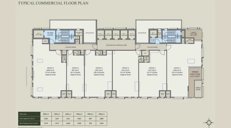 Ekatva The Olive - Floor Plan